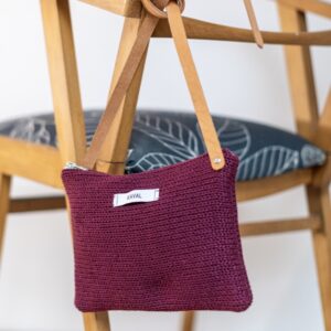 Sac Cocoon Bordeau