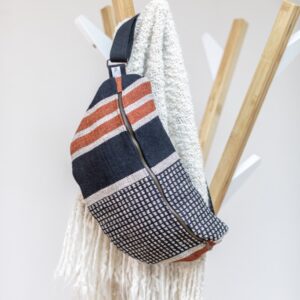 Grand Sac Banane Rouge brique