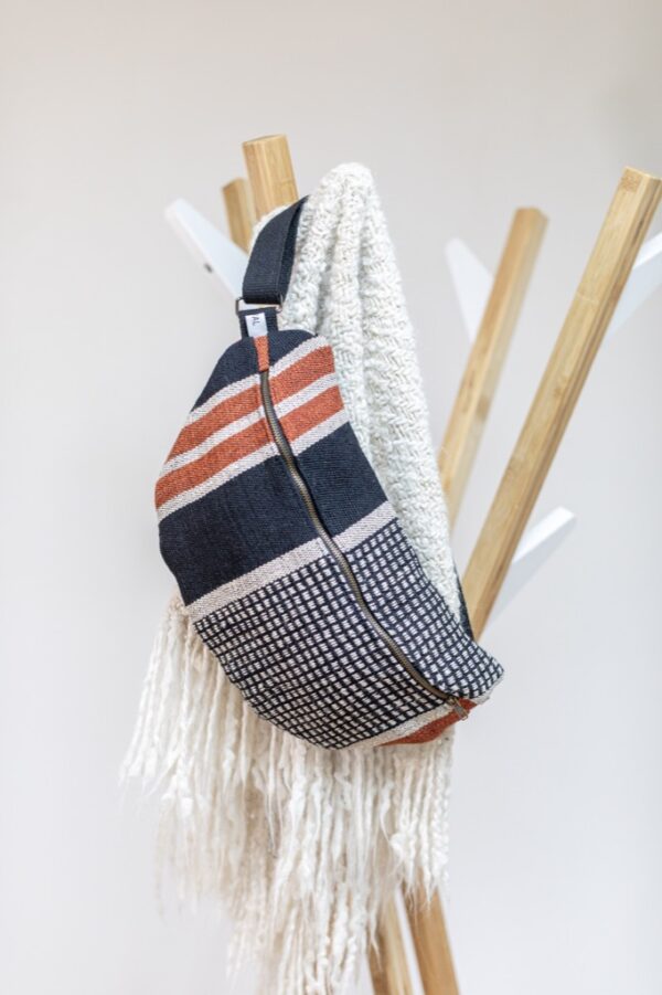 Grand Sac Banane Rouge brique
