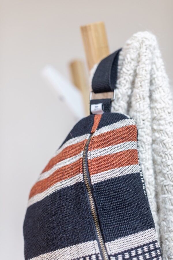 Grand Sac Banane Rouge brique – Image 2