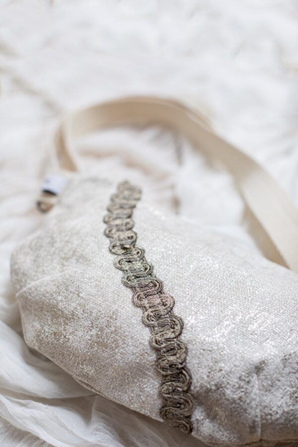 Sac Banane chic argenté – Image 2