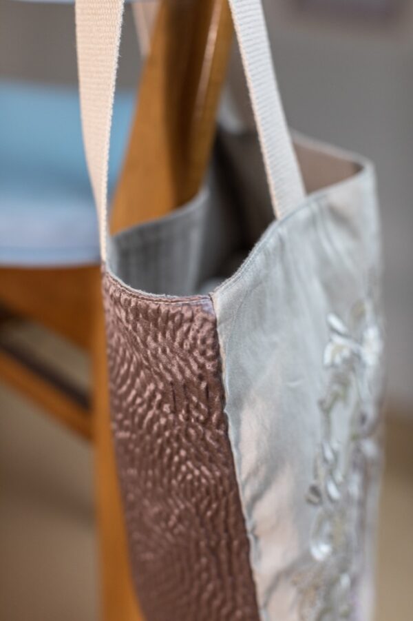 Tote Bag rosace brodée – Image 2