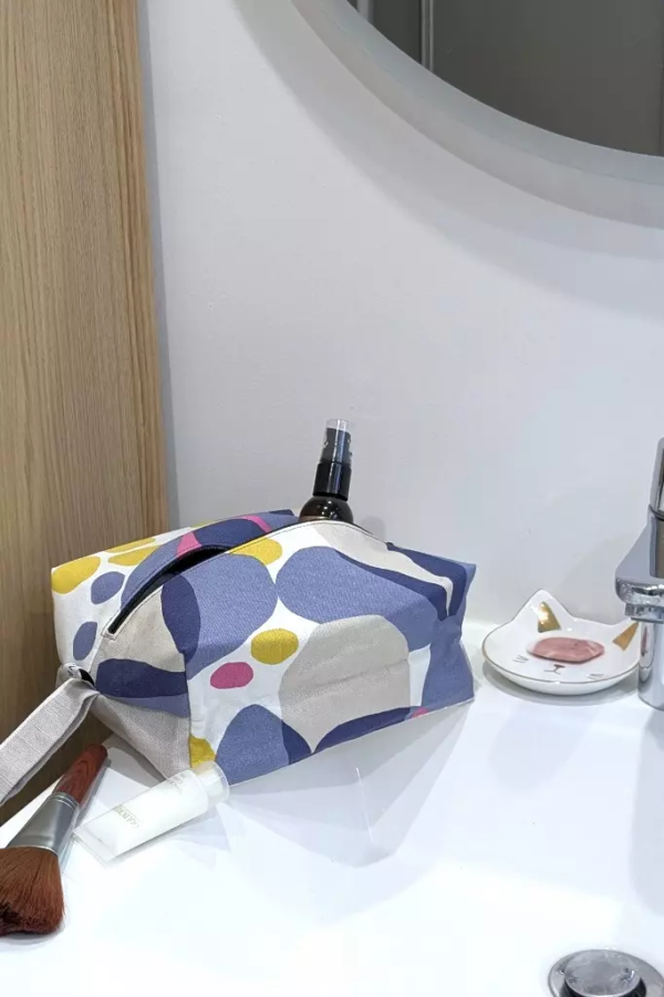 Trousse toilette Bleu jaune
